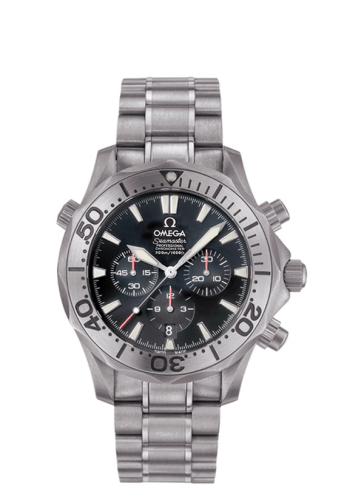 Omega Seamaster Diver 300M Automatic 41.5 Chronograph Titanium / Black / Bracelet